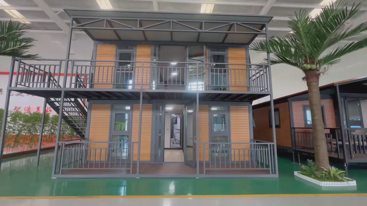Two Storey 20×20 Steel Structure Standard Package – Designed by You, Built for You